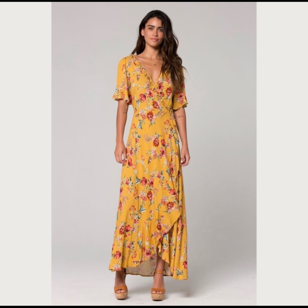 Band of Gypsies Wrap Dress 🌻